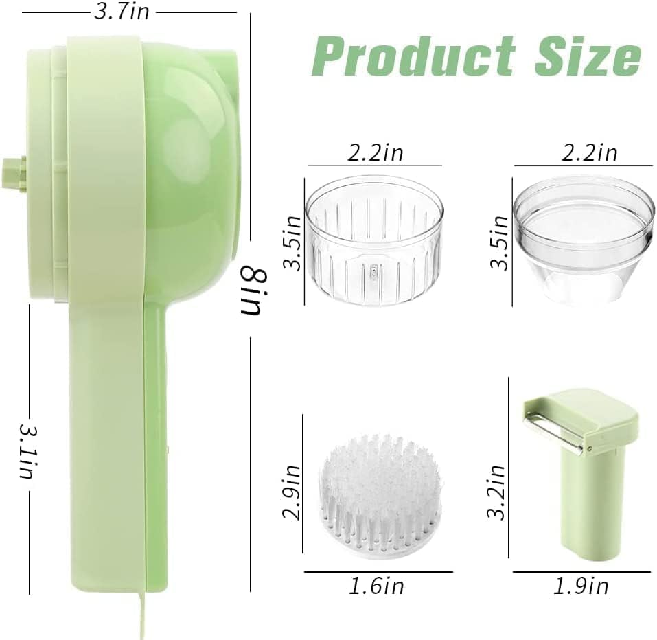 Electric Vegetable Cutter Set