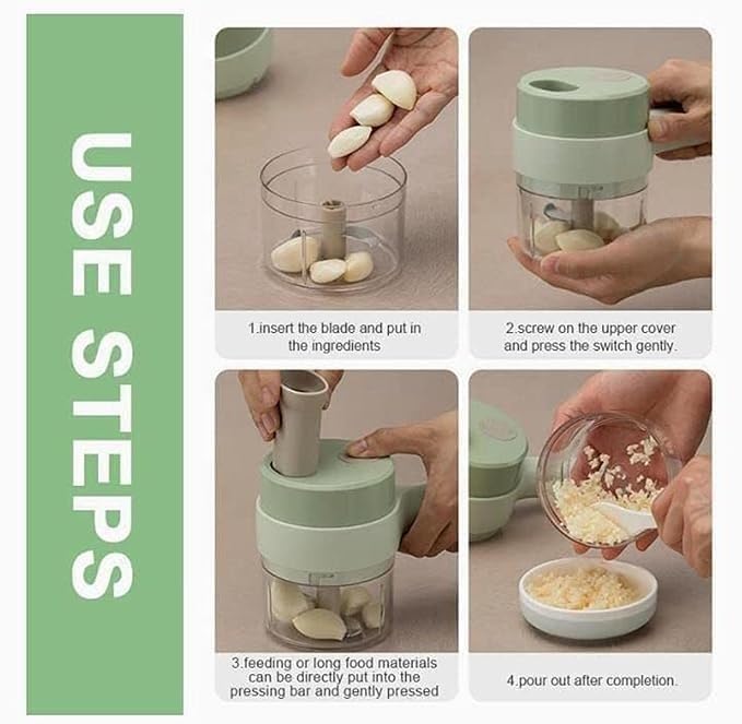 Electric Vegetable Cutter Set