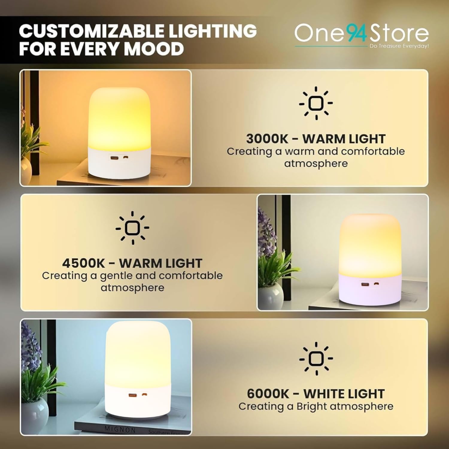 LED Night Light Lamp