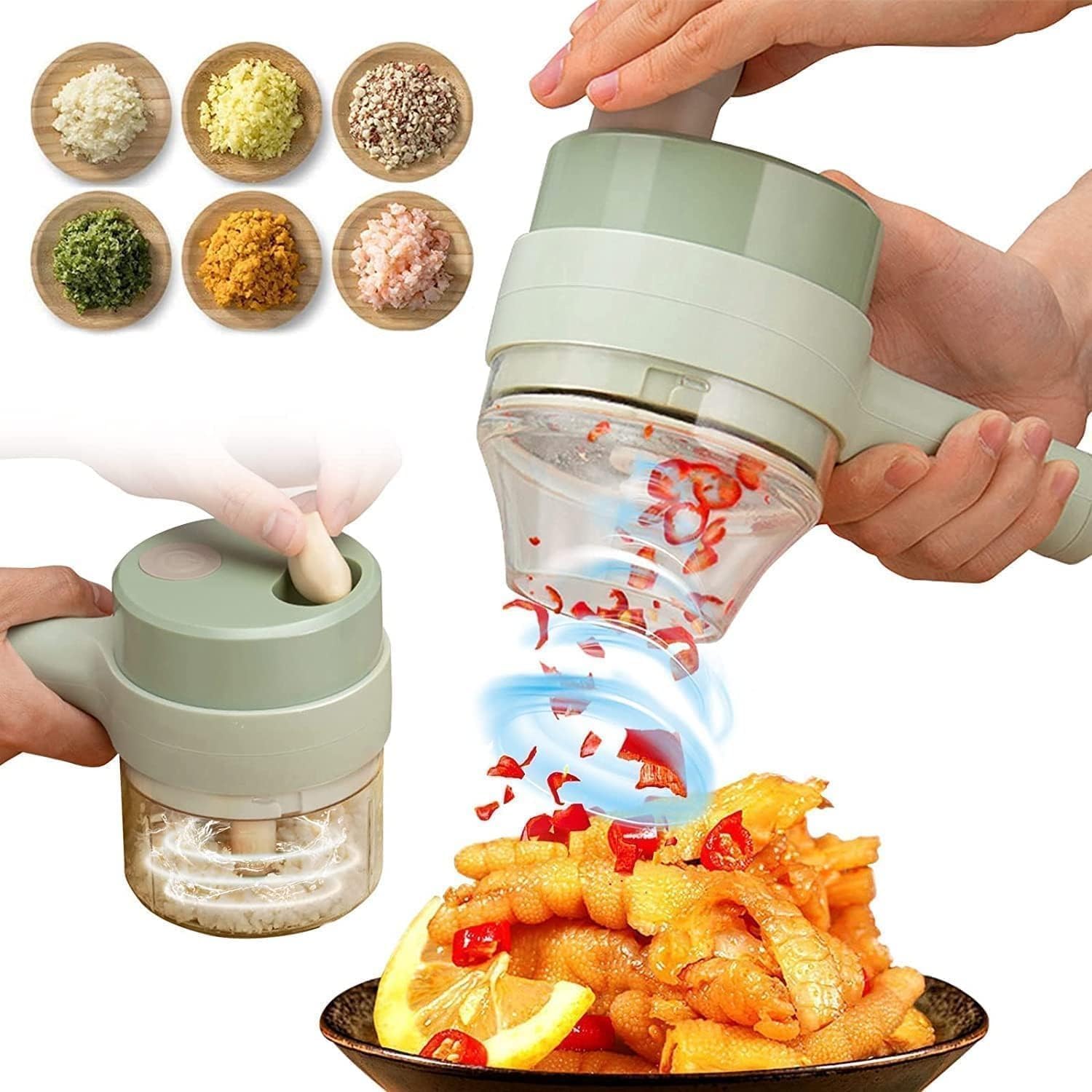 Electric Vegetable Cutter Set