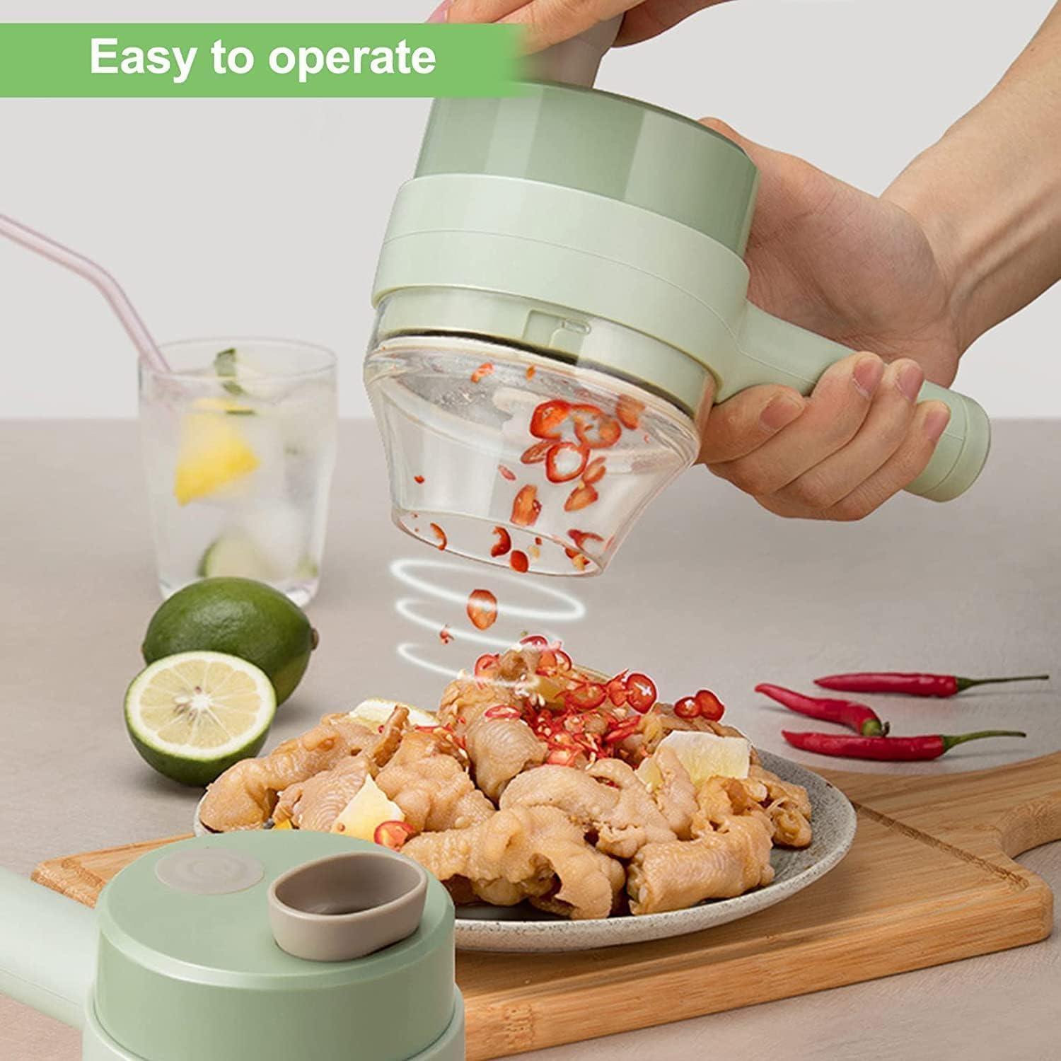 Electric Vegetable Cutter Set